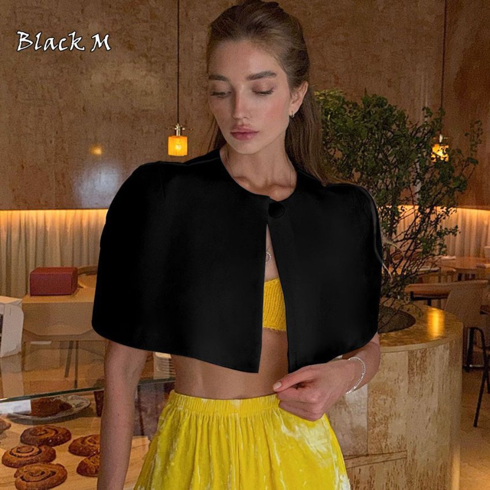 Crop Top Crochet - 창의적인 선물용 패치워크 탱크탑, 심플하고 우아한