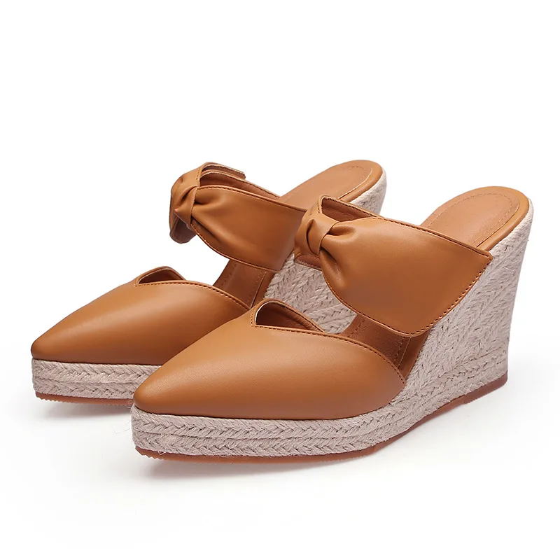 여성용 하이힐 샌들 에스파드리유 웨지힐 뾰족한 앞코 뮬 - Wedge Espadrille Women 리뷰 및 가격